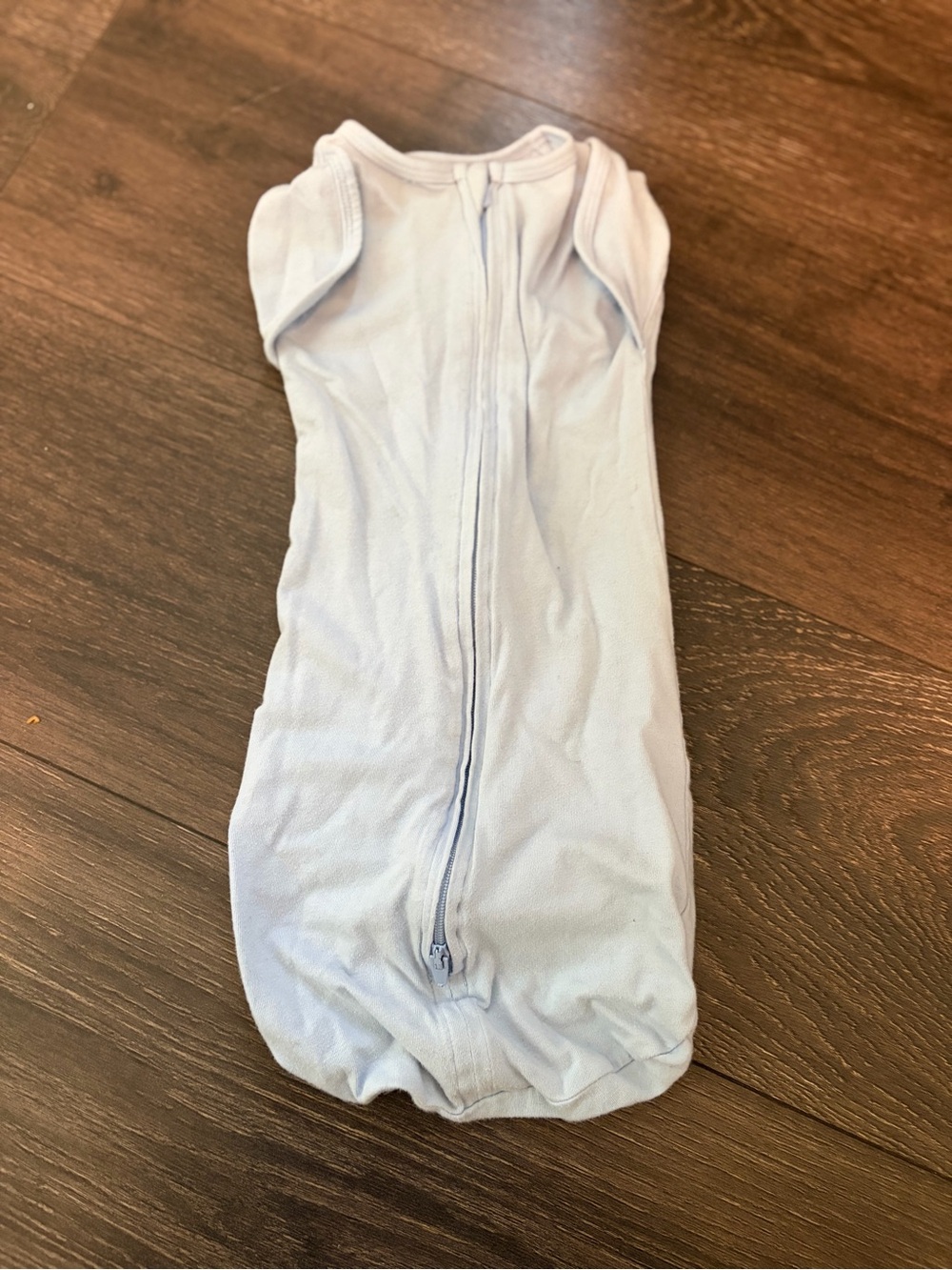 aden + anais Light Blue Zippered Sleep Sack 0-3